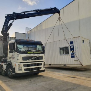 Temporary container site helps My Food Bag meet COVID-19 demand